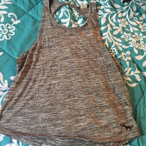 PINK Victoria's Secret Gray Tank Top